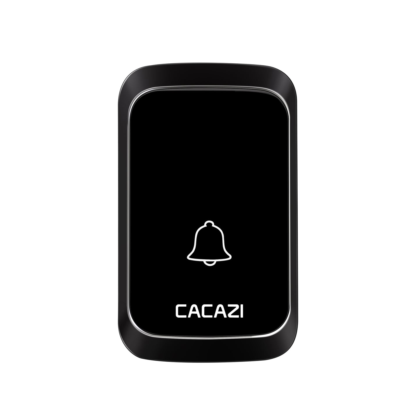 CACAZI A60 Wireless Doorbell Waterproof Door Chime Kit 2 Button with 2 Plug-in Receivers