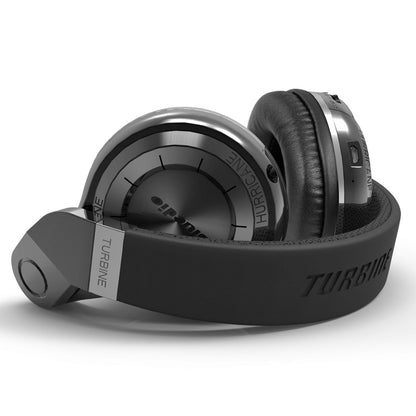 BLUEDIO T2+ Wireless Bluetooth 4.1 Over-ear Stereo Headphone Headset with Mic