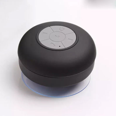 Suction Cup Mini Wireless Bluetooth Speaker Hands-free Call IPX4 Waterproof Shower Loudspeaker for iPhone 7/7 Plus etc.