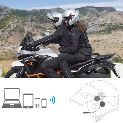 MH02 Motor Wireless Bluetooth 4.0 Handsfree Headset Motorcycle Helmet Speaker