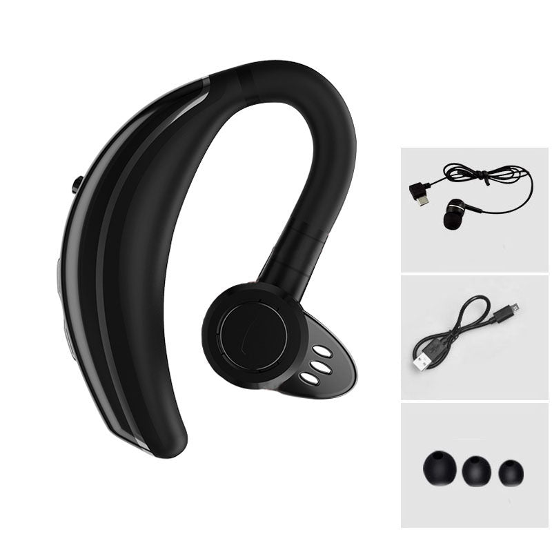 Q8 Wireless Bluetooth 4.1 Earhook Sports Earphone IPX6 Waterproof Support Voice Control