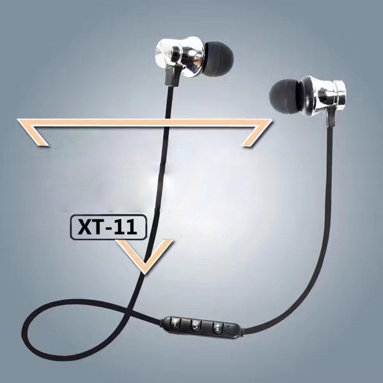 XT-11 Magnetic Adsorption Wireless Bluetooth 4.2 In-ear Earphone