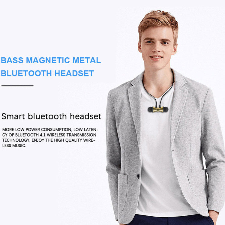 XT-11 Magnetic Adsorption Wireless Bluetooth 4.2 In-ear Earphone