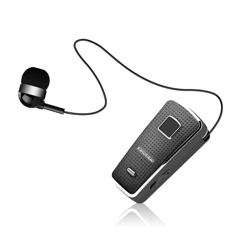 FINEBLUE F970 Retractable Bluetooth Earphone Hands-free Clip-on Headset