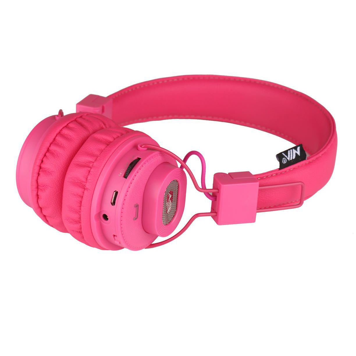 NIA-X5SP Foldable Bluetooth Headset + Speaker Support Micro SD Card Play / FM Radio / APP Control