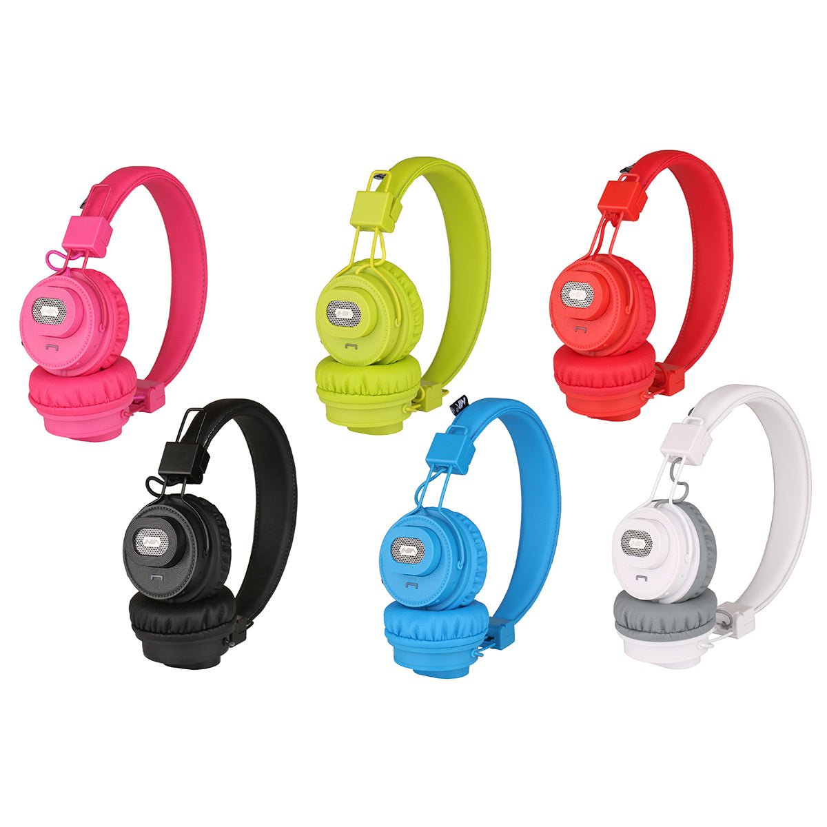 NIA-X5SP Foldable Bluetooth Headset + Speaker Support Micro SD Card Play / FM Radio / APP Control