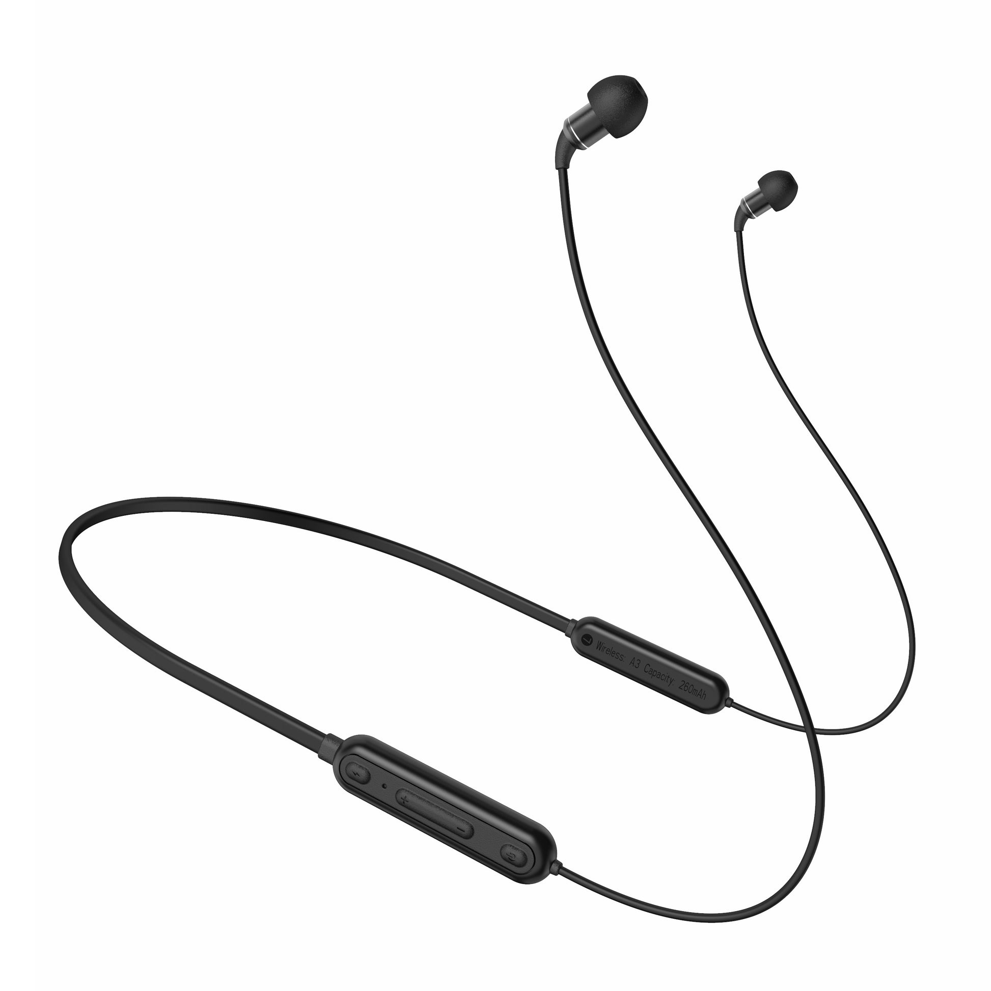 A3 Graphene Neckband Stereo Wireless Bluetooth Earphone Sport Long Standby Time