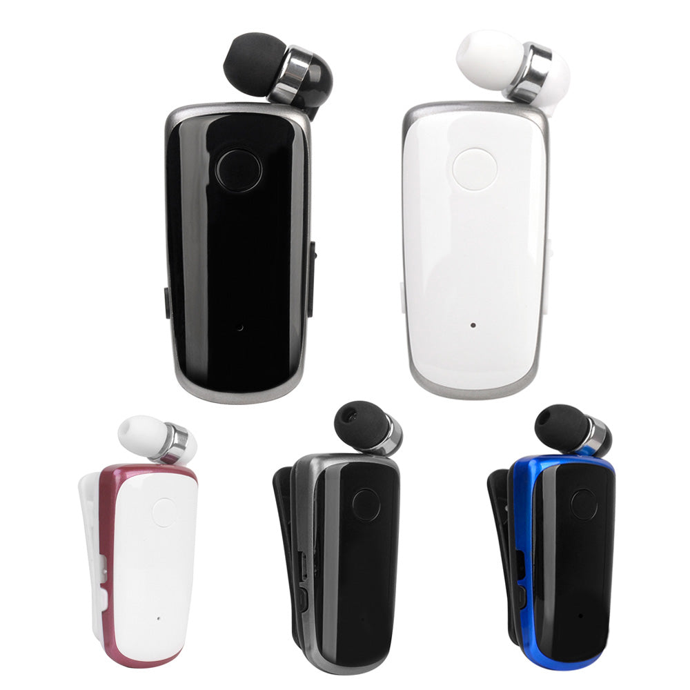 K39 Wireless Bluetooth Headset CSR DSP Chip In-Ear Vibrating Alert Wear Clip Hands Free Earphone