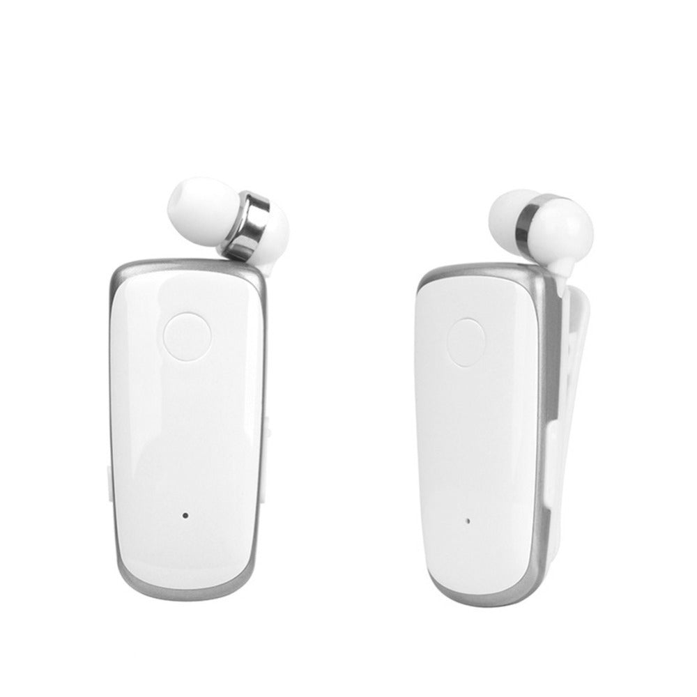 K39 Wireless Bluetooth Headset CSR DSP Chip In-Ear Vibrating Alert Wear Clip Hands Free Earphone