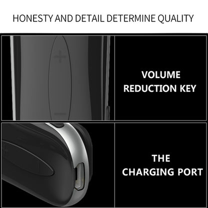 Stereo Wireless Bluetooth Headset Calls Remind Vibration Wear Clip Driver Auriculares Earphone for Phone