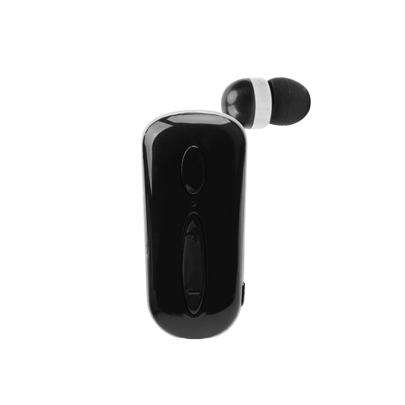 Stereo Wireless Bluetooth Headset Calls Remind Vibration Wear Clip Driver Auriculares Earphone for Phone