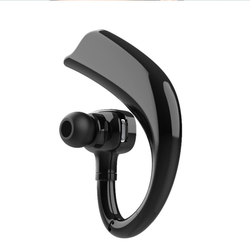 X23 Car Monaural Wireless Bluetooth Earphone Earbuds Hook Support Call and iOS Power Display