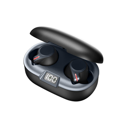 TWS Bluetooth V5.0 Touch Control Wireless Earbuds In-ear Headphones with LED Display