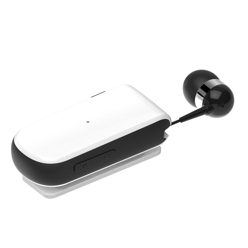 Bluetooth 4.1 Clip-on Adjustable Length Wireless Earphone [Two Phone Connected at A Time]