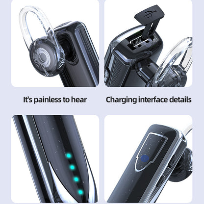 ME-3 Single Bluetooth 5.0 Headset HiFi Sound Business TWS Wireless Earphone