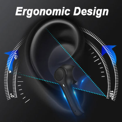 ES05 TWS Bluetooth Sport In-ear Headset ANC Noise Cancelling Wireless Touch Stereo Gaming Earphones Earbuds