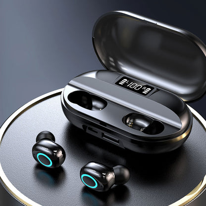 A41 TWS Bluetooth 5.0 Stereo Sport Headset Digital Display Wireless Earphones Mini Earbuds