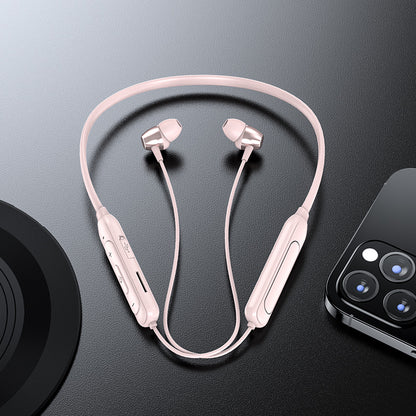 M61 Bluetooth 5.1 Neck-mounted Earphone Stereo Wireless Magnetic Suction Sports Headset Earbuds