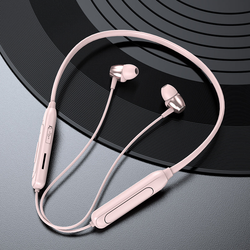 M61 Bluetooth 5.1 Neck-mounted Earphone Stereo Wireless Magnetic Suction Sports Headset Earbuds