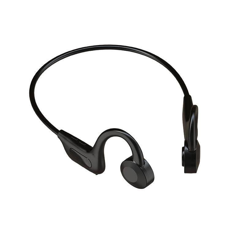 H801 Bone Conduction Headphone Bluetooth Neckband Calling Music Earphone Wireless Sports Stereo Headset Support TF Card