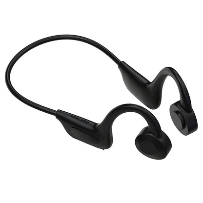 H801 Bone Conduction Headphone Bluetooth Neckband Calling Music Earphone Wireless Sports Stereo Headset Support TF Card