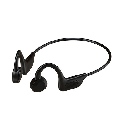 H801 Bone Conduction Headphone Bluetooth Neckband Calling Music Earphone Wireless Sports Stereo Headset Support TF Card