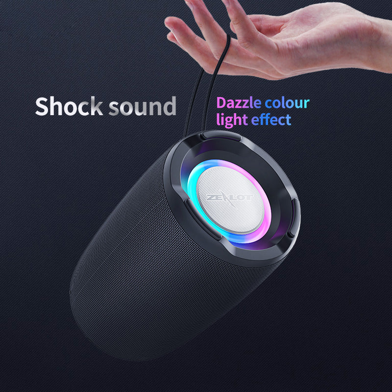 ZEALOT S61 Portable Wireless Speaker Outdoor Bluetooth Calling Stereo Music Subwoofer