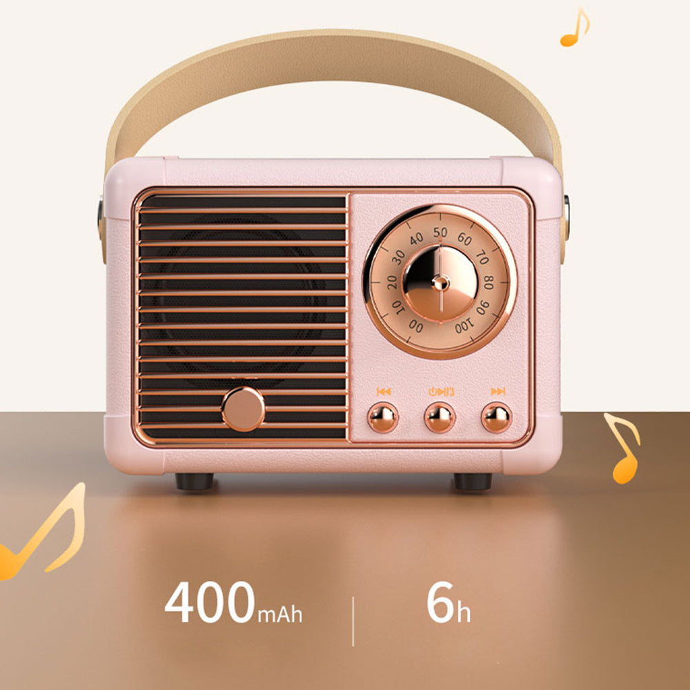 HM11 2nd Generation Vintage Bluetooth Speaker Portable Wireless Retro Classic Clear Loud Speaker Radio