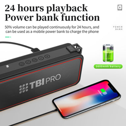 CYBORIS CYB-X7 Portable TWS Bluetooth Speaker Power Bank Support NFC Touch Connection