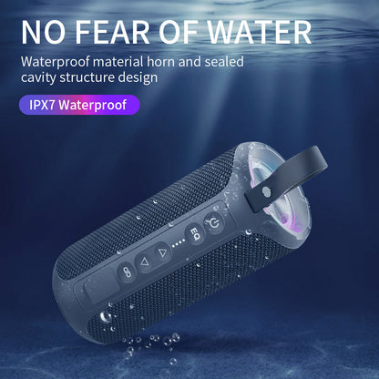 CYBORIS CYB-S7 RGB 40W Subwoofer IPX7 Waterproof TWS Bluetooth Speaker