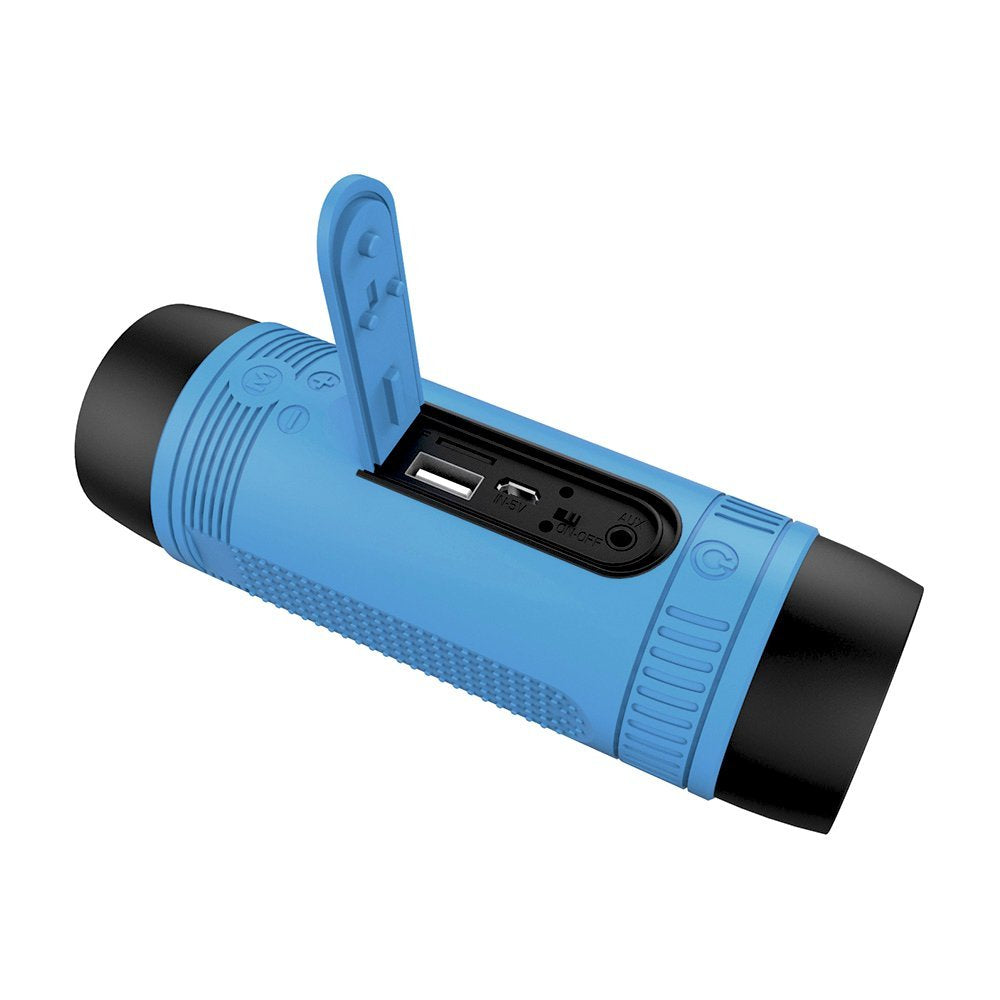 ZEALOT S1 Outdoor Bike Mount Waterproof Wireless Bluetooth Speaker with Flashlight/Power Bank/TF/FM Function