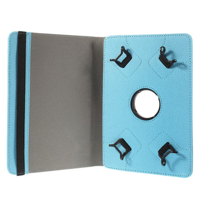 Rotary Stand Leather Case for iPad Samsung Tablet PCs Retractable Size: 8 - 13.5cm(W), 15 - 20.3cm(L)