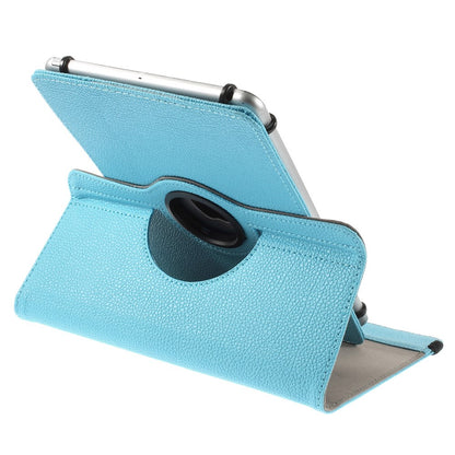 Rotary Stand Leather Case for iPad Samsung Tablet PCs Retractable Size: 8 - 13.5cm(W), 15 - 20.3cm(L)