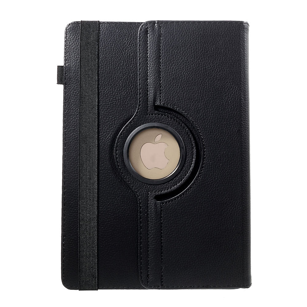 Anti-Drop 360-Degree Swiveling Stand Litchi Texture Universal Leather Protective Case for 9-10 inch Tablet