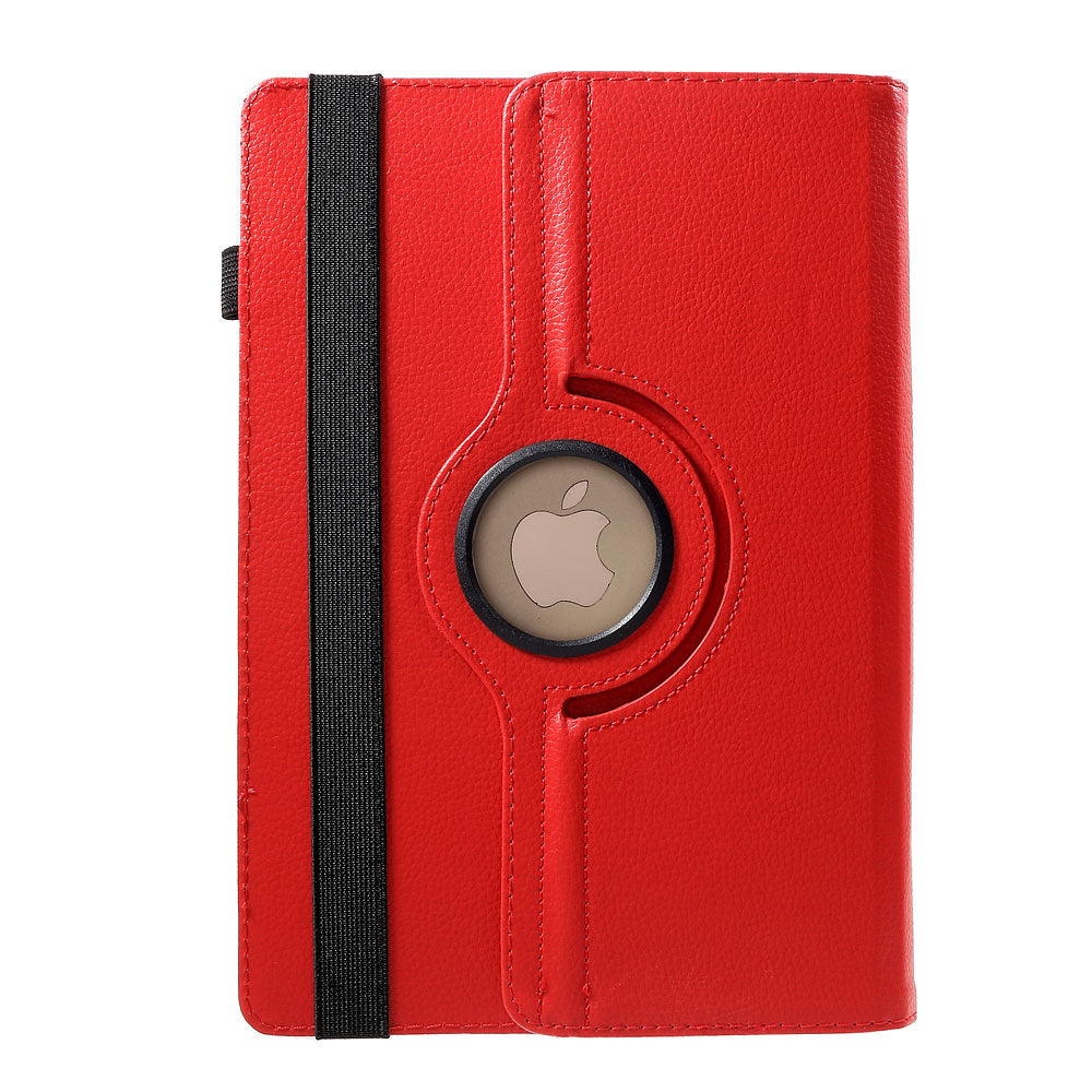 Anti-Drop 360-Degree Swiveling Stand Litchi Texture Universal Leather Protective Case for 9-10 inch Tablet