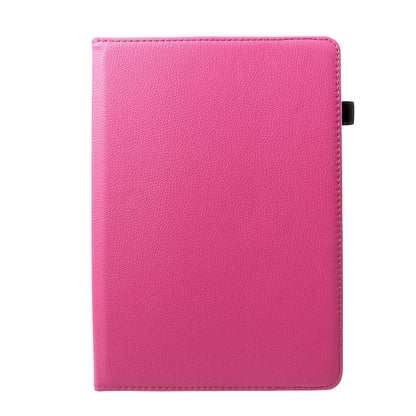 Anti-Drop 360-Degree Swiveling Stand Litchi Texture Universal Leather Protective Case for 9-10 inch Tablet