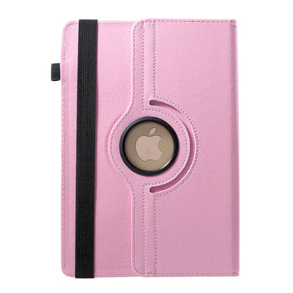 Anti-Drop 360-Degree Swiveling Stand Litchi Texture Universal Leather Protective Case for 9-10 inch Tablet