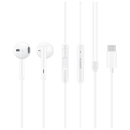 HUAWEI CM33 Type-C In-ear Earphone Wired Headset Classic Headphones with Micophone for Huawei Samsung -