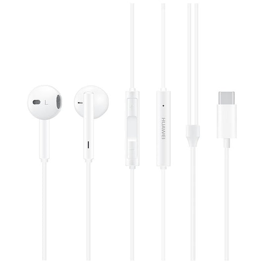 HUAWEI CM33 Type-C In-ear Earphone Wired Headset Classic Headphones with Micophone for Huawei Samsung -