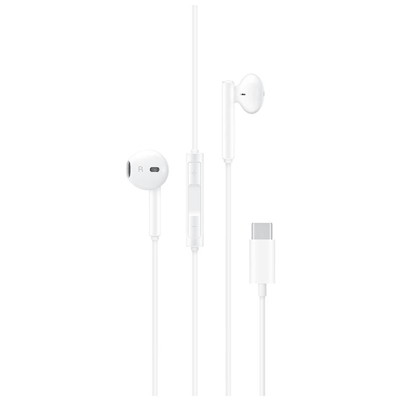 HUAWEI CM33 Type-C In-ear Earphone Wired Headset Classic Headphones with Micophone for Huawei Samsung -