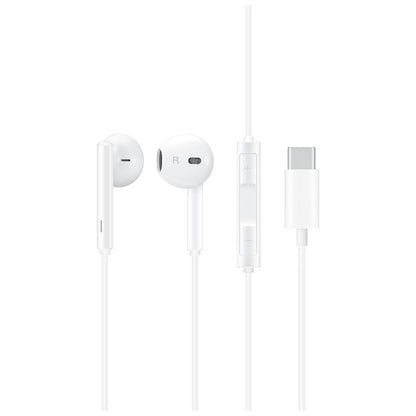 HUAWEI CM33 Type-C In-ear Earphone Wired Headset Classic Headphones with Micophone for Huawei Samsung -