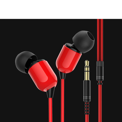 3 Meters Long In-ear Wired Earphone 3.5mm Headset