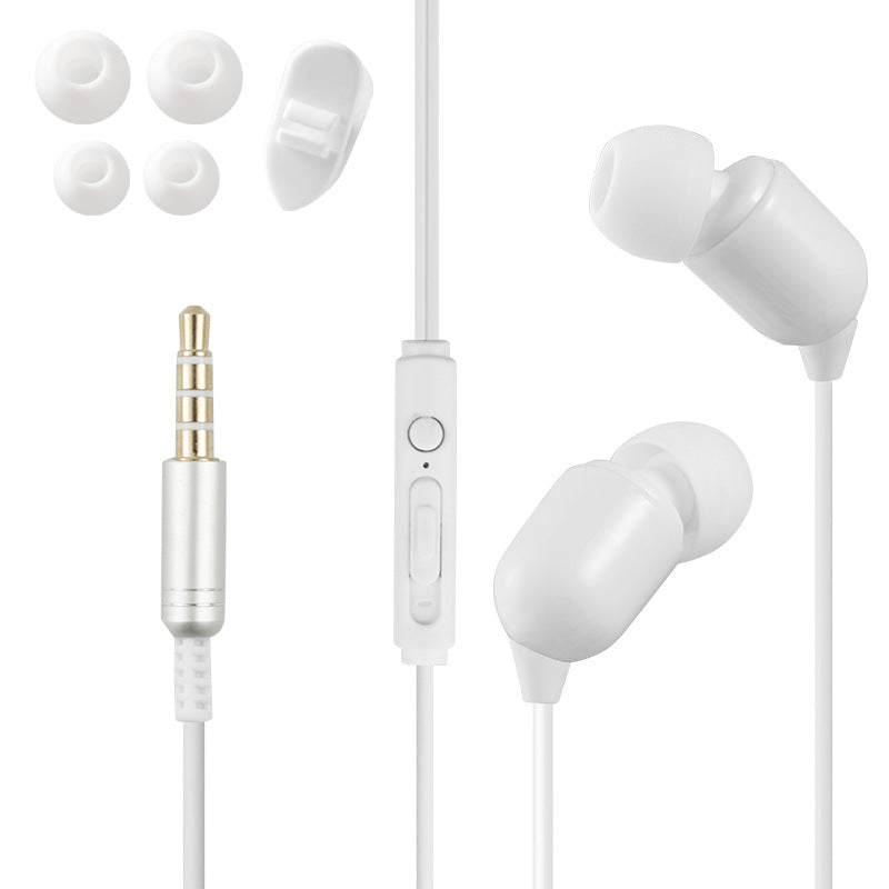 Universal 3.5mm Wired In-ear Earphone with Mic for iPhone Samsung(Cable Length: 3M)