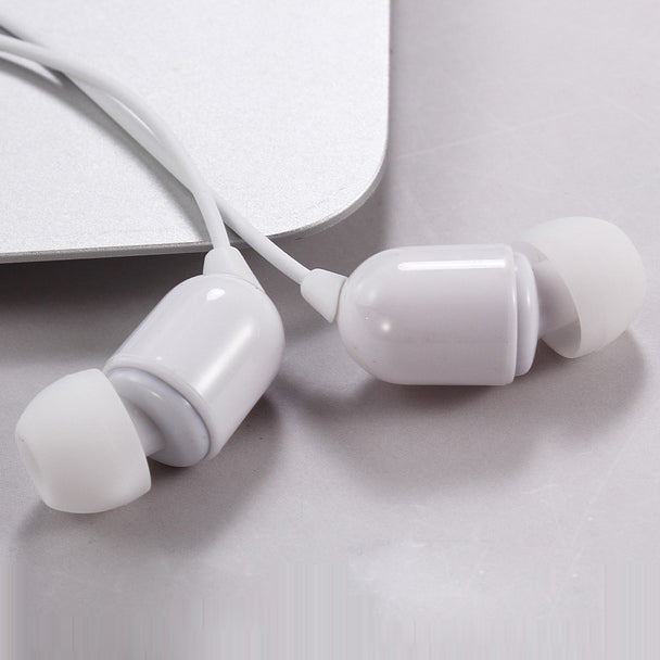 Universal 3.5mm Wired In-ear Earphone with Mic for iPhone Samsung(Cable Length: 3M)