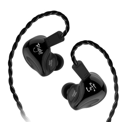 KZ ZS4 HiFi Stereo In-ear Earphone with Ear Hook Music Earbuds without Microphone (Standard Version)