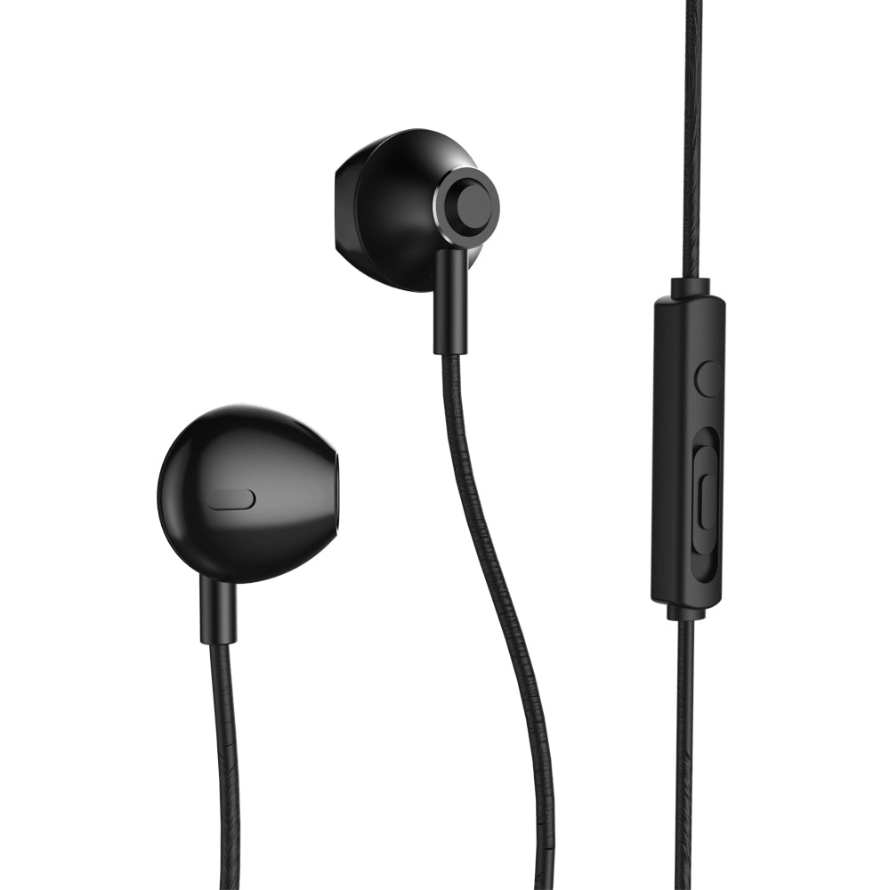 REMAX RM-711 3.5mm In-ear Wired Control Headset Build-in Mic