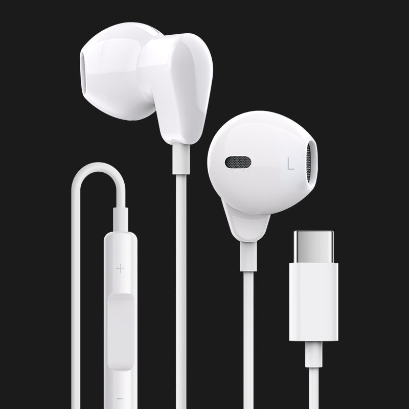 ME563-T Type-C In-ear Stereo Earphone for Xiaomi / Huawei Smartphones etc