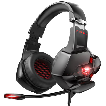 ONIKUMA K11 PS4 Gaming Headset with Mic and LED Light