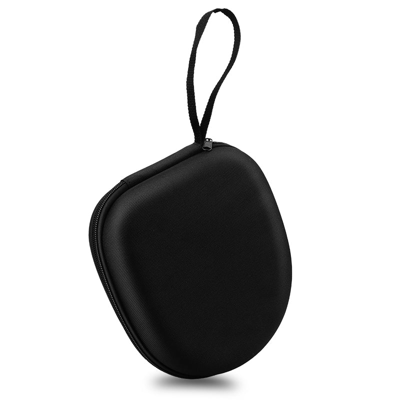 Portable Zippered Round Shaped Earphone Headphone Earbud Carrying Storage Bag Case