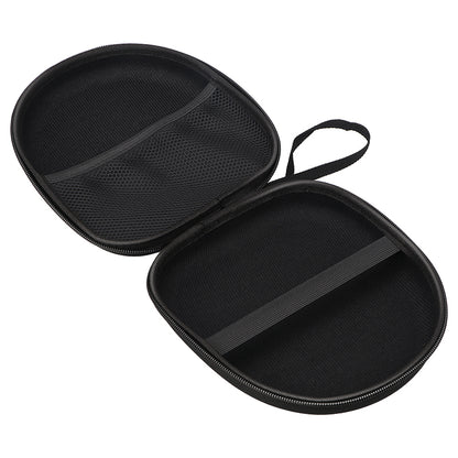 Portable Zippered Round Shaped Earphone Headphone Earbud Carrying Storage Bag Case